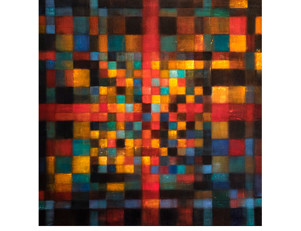  BYZANTINE BOOGIE WOOGIE. �leo/lienzo. 130x 130 cm 
