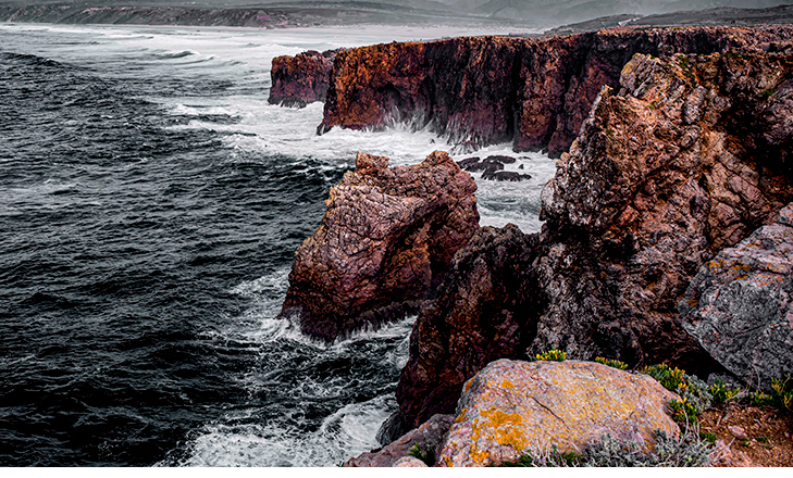 Cabo San Vicente . Fotograf�a. 101,7 x 60 cm.